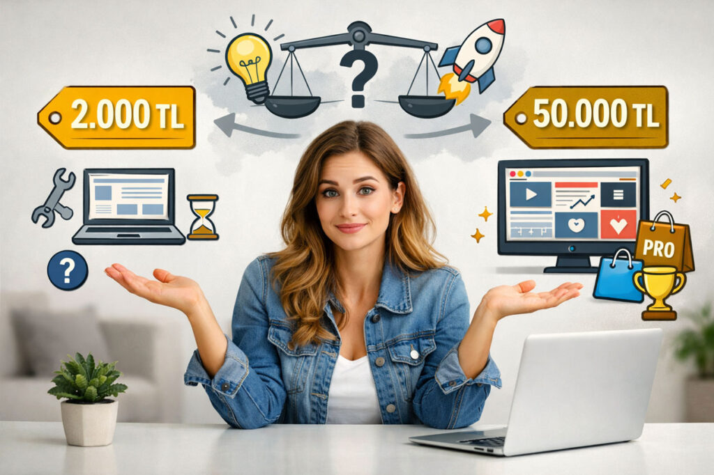 Web sitesi fiyatı ne zaman fazla sayılır?