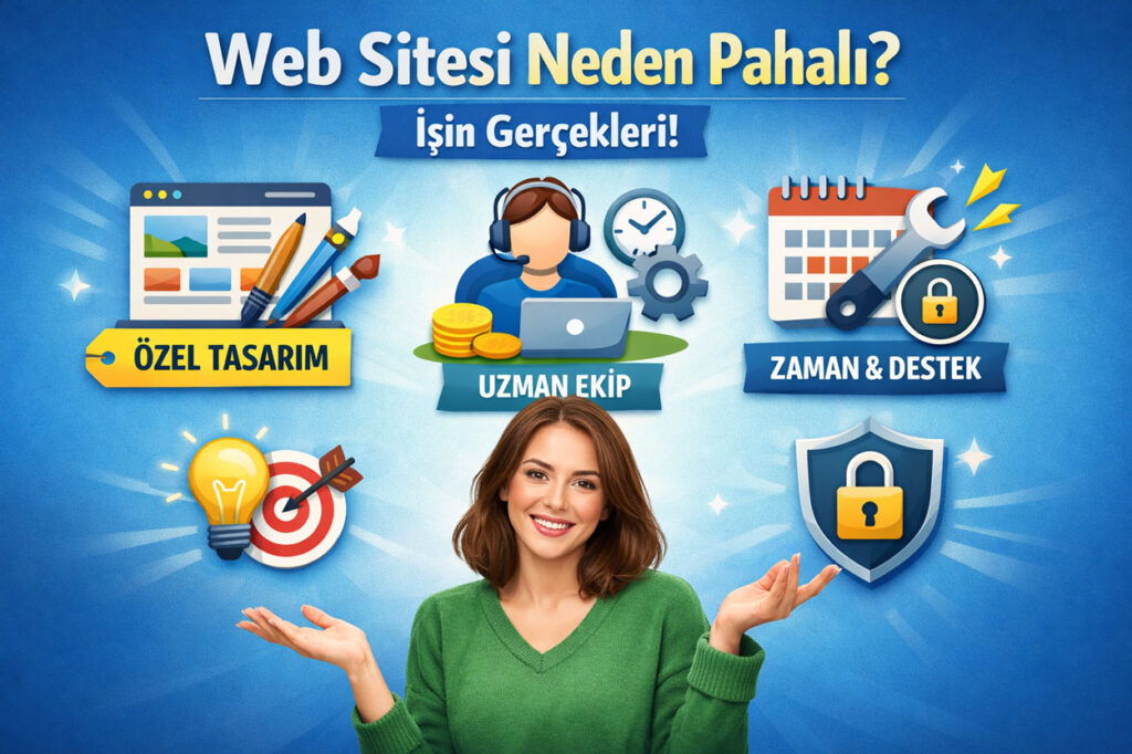 Web Sitesi Neden Pahalı? Web Tasarım Fiyatları